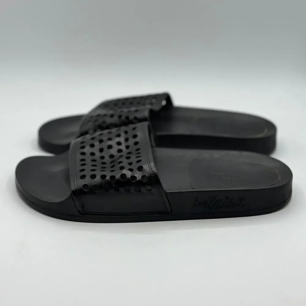 Loeffler Randall Women’s Cat Pool Sandals Black Size 9
